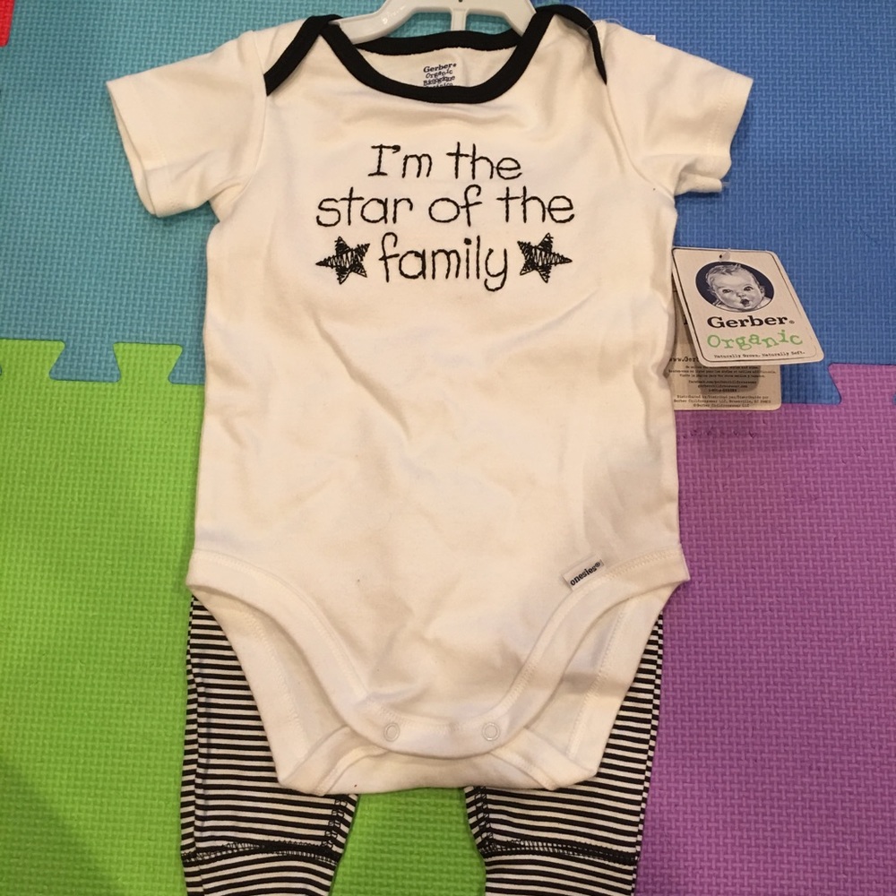 Gerber Organic 3-piece set